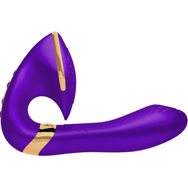 SHUNGA SOYO Intimate Massager in Pink for multisensory pleasure, dual intensity, clitoral, labia, perineum, G-spot stimulation.