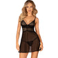 Obsesīvs — CHEMERIS KOMPLEKTS BADYDOLL &amp; THONG XS/S