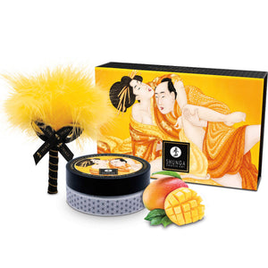 SHUNGA - ĒDAS MASĀŽAS PULVERA KOMPLEKTS MANGO