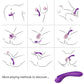 ARMONY - LEGEND VIBRATORS SILIKONA PURPA