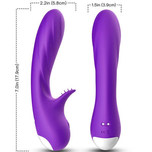 ARMONY - ROMANCE VIBRATOR WITH STIMULATOR PURPLE ARMONY VIBRATORS