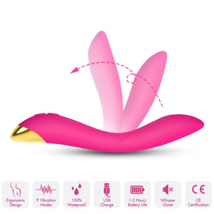 ARMONY - FLAMINGO ВИБРАТОР МНОГОПОЗИЦИОННЫЙ ФУКСИЯ