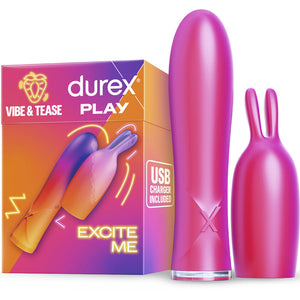 DUREX - ИГРУШКА ВИБРАТОР И ТРАВЛЯЮЩИЙ ВИБРАТОР