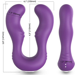 ARMONY - SERAPH VIBRATOR DOUBLE REMOTE CONTROL PURPLE ARMONY VIBRATORS