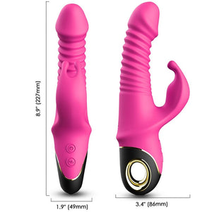 ARMONY - ZING DILDO VIBRATOR RABBIT FUCHSIA ARMONY VIBRATORS