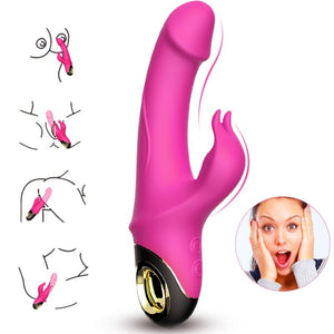 ARMONY - METEROR DILDO VIBRATOR RABBIT ROTATOR FUCHSIA ARMONY VIBRATORS