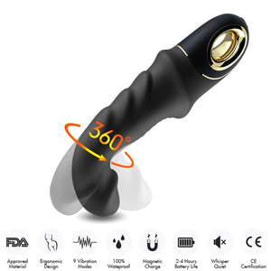ARMONY - JOYBLADE DILDO VIBRATOR ROTATOR BLACK ARMONY VIBRATORS