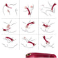 ARMONY - PRINCE DILDO VIBRATORS &amp; ROTATOR RED
