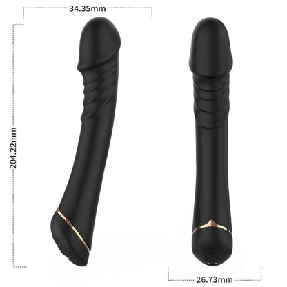 ARMONY - DILDO VIBRATORS SILIKONA MELNS