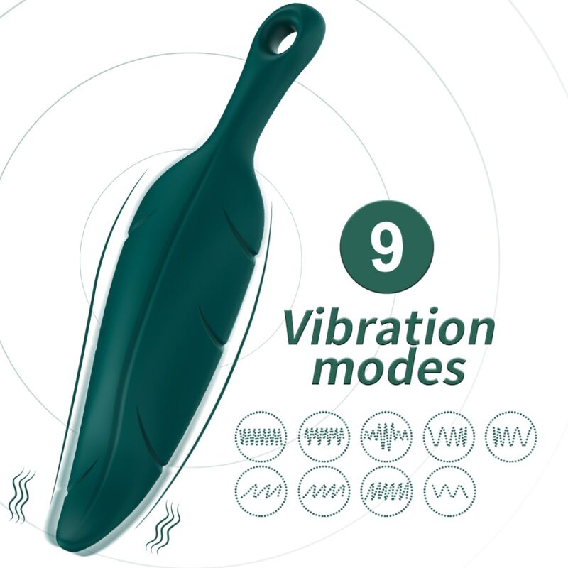 ARMONY - STIMULATOR & VIBRATOR LEAF GREEN ARMONY STIMULATORS