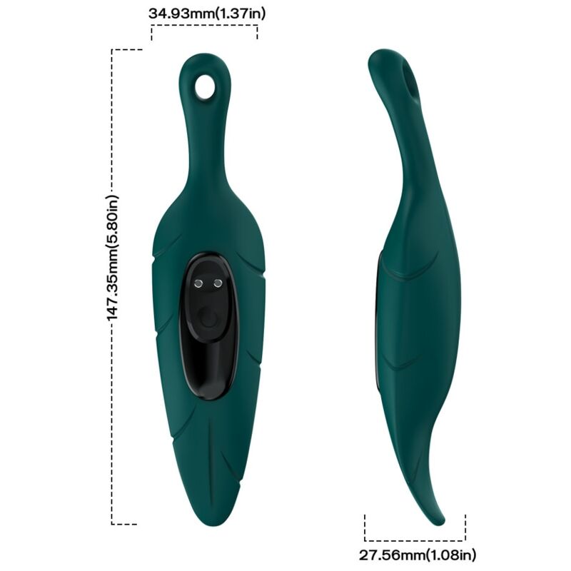 ARMONY - STIMULATOR & VIBRATOR LEAF GREEN ARMONY STIMULATORS