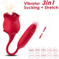 ARMONY — ROSEKNIGTH LICKING VIBRATING CLIT &amp; VIBRATOR RED