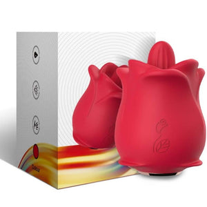 ARMONY - ROSE 10 MODES LICKING CLIT VIBRATOR RED ARMONY STIMULATORS