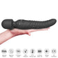 ARMONY - MISSION MASSAGER &amp; VIBRATOR HEAT EFECT BLACK