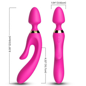 ARMONY - MASAGER &amp; VIBRATOR Rabbit FUCHSIA