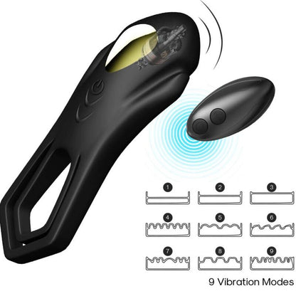 ARMONY - ROADSTER VIBRATOR ДВУХКОЛЬЦО ПУЛЬТ ДИСТАНЦИОННОГО УПРАВЛЕНИЯ ЧЕРНЫЙ