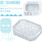 TENGA - UNI DIAMOND MASTURBATOR TIMBLE