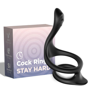 ARMONY - TAIL DOUBLE ANAL RING BLACK ARMONY FOR HIM