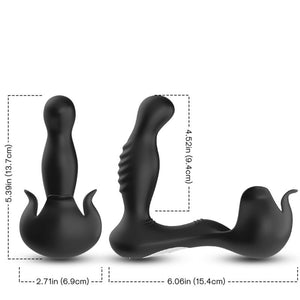 ARMONY - SURROUND VIBRATOR ANAL & STIMULATOR TESTICULOS REMOTE CONTROL BLACK ARMONY FOR HIM