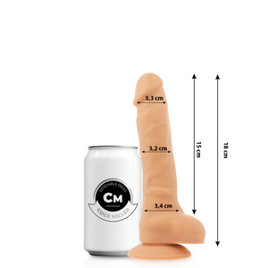 COCK MILLER - SILICONE DENSITY ARTICULABLE COCKSIL 18 CM COCK MILLER