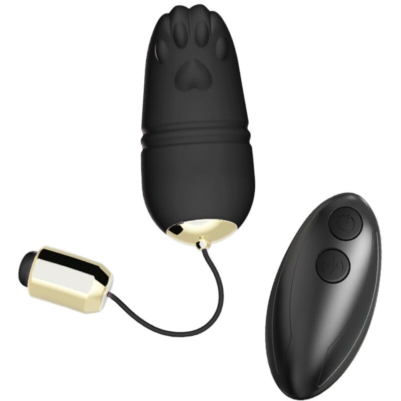 ARMONY - KITTY EGG VIBRATOR G-SPOT TĀLVADĪBAS PULTS MELNĀ krāsā