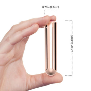 ARMONY - БОЕВАЯ ГОЛОВКА ВИБРАТОРНАЯ ПУЛЯ ЗОЛОТАЯ 2 СМ x 8,8 СМ