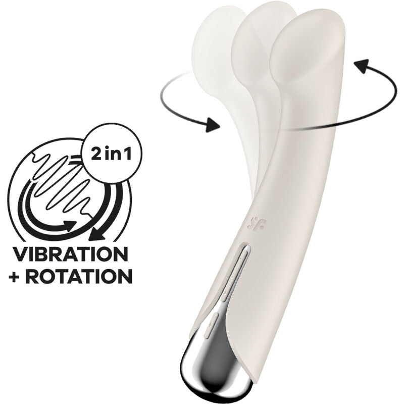 SATISFYER - SPINNING G-SPORT 1 ROTATOR VIBRATOR RED SATISFYER VIBRATOR