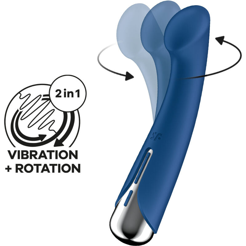 SATISFYER - SPINNING G-SPORT 1 ROTATOR VIBRATOR RED SATISFYER VIBRATOR