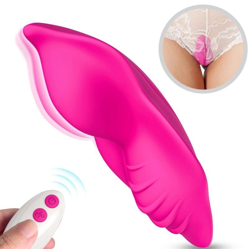 ARMONY - WHISPER WEARABLE PANTIES VIBRATOR REMOTE CONTROL FUCHSIA ARMONY WEARABLES