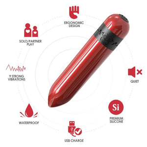 ARMONY - ROCKET VIBRATOR BULLET REMOTE CONTROL FUCHSIA ARMONY STIMULATORS