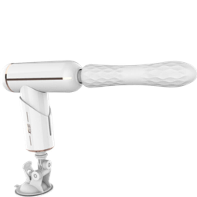 ARMONY - FKING MACHINE ADJUSTABLE & AUTOMATIC VIBRATOR WHITE - LoveYou.lv