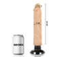 BASECOCK - REĀLISTS VIBRATORS 2-1 FLESH 20 CM -O- 4 CM
