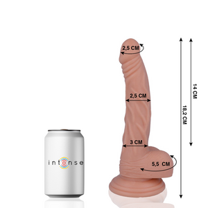 MR INTENSE - 12 РЕАЛИСТИЧНЫЙ ПЕТУХ 18.2 CM -O- 2.5 CM