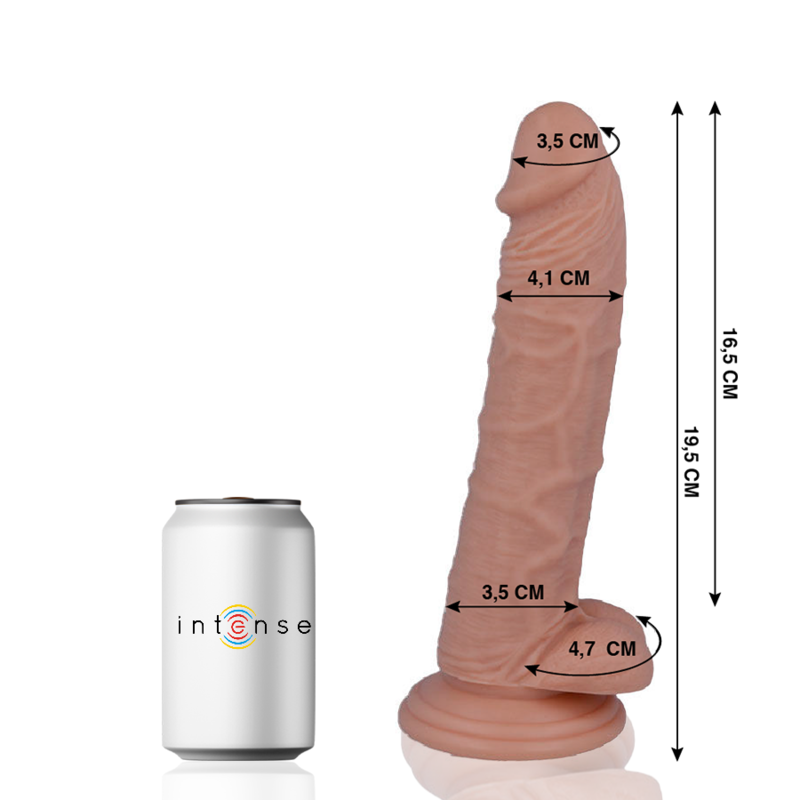 MR INTENSE - 15 РЕАЛИСТИЧНЫЙ ПЕТУХ 19,5 СМ -O- 4,1 СМ