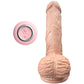 Armony realistic vibrator and thrusting dildo with tongue stimulator, featuring 7 vibration patterns for enhanced pleasure, 19 cm length.