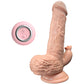 Armony realistic vibrator and thrusting dildo with tongue stimulator, featuring 7 vibration patterns and remote control.