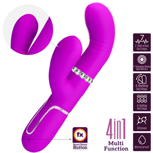 PRETTY LOVE - MULTIFUNCTION G-SPOT VIBRATOR FUCHSIA PRETTY LOVE FLIRTATION