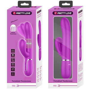 PRETTY LOVE - MULTIFUNCTION G-SPOT VIBRATOR FUCHSIA PRETTY LOVE FLIRTATION