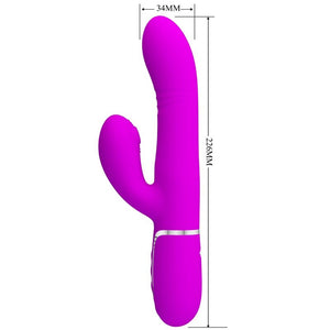 PRETTY LOVE - MULTIFUNCTION G-SPOT VIBRATOR FUCHSIA PRETTY LOVE FLIRTATION