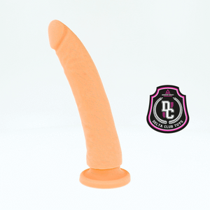 DELTA CLUB - ROTAĻLIETAS NATURAL DILDO MEDICĪNAS SILIKONS 20 CM -O- 4 CM