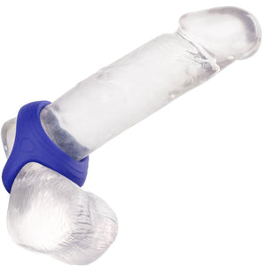 CALEXOTICS – ADMIRAL COCK BALL DUAL RING BLUE CALEXOTICS