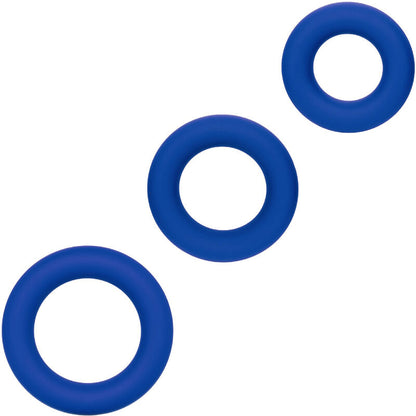 CALEXOTICS - ADMIRAL НАБОР КОЛЕЦ ДЛЯ ПЕТУХА СИНИЙ