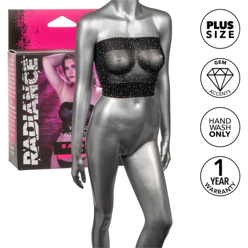 Calexotics - Radiance Bandeau Top Reine Plus izmērs