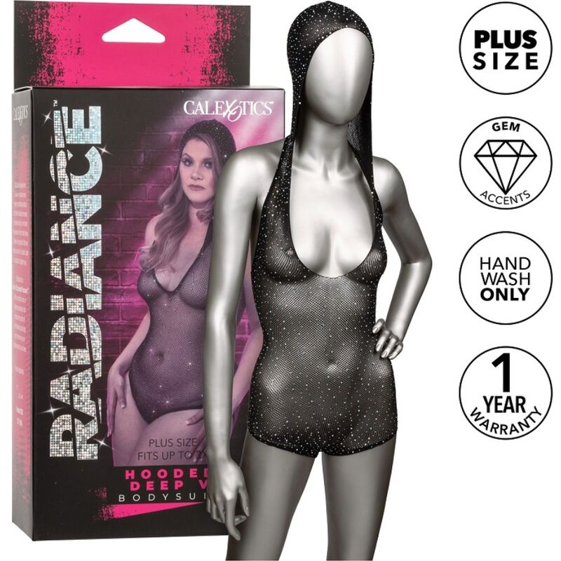CALEXOTICS — RADIANCE DEEP V BODYUIT PLUS IZMĒRA