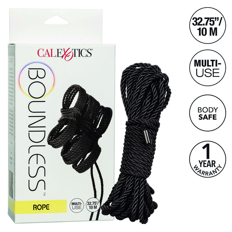 CALEXOTICS - BOUNDLESS ROPE 10M ЧЕРНЫЙ