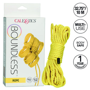 CALEXOTICS - BOUNDLESS ROPE 10M ЖЕЛТЫЙ