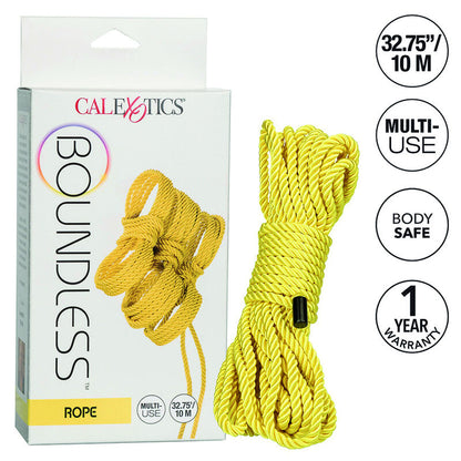 CALEXOTICS - BOUNDLESS ROPE 10M ЖЕЛТЫЙ