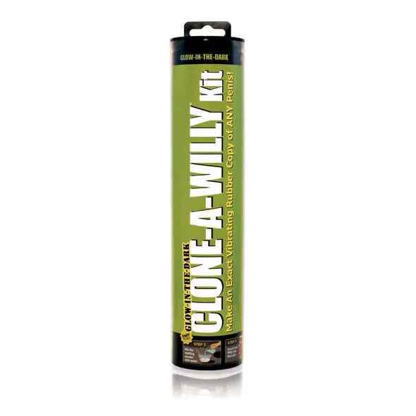 CLONE A WILLY - CLONEUR DE PÉNIS VERT LUMINESCENT AVEC VIBRATEUR - LoveYou.lv