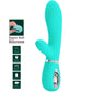 PRETTY LOVE — TOMAS DAUDZFUNKCIJAS G POTKA VIBRATORS AQUA GREEN