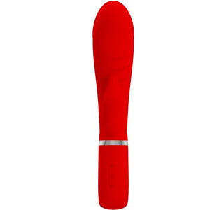 PRETTY LOVE - PRESCOTT MULTIFUNCTION G-SPOT VIBRATOR RED PRETTY LOVE FLIRTATION